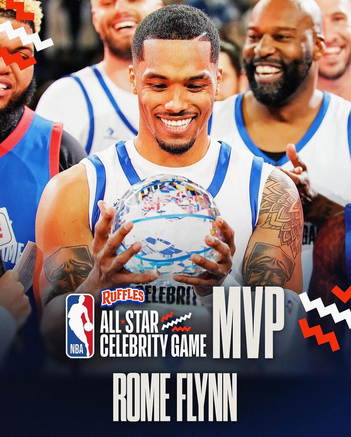 Instagram post by @romeflynn for Ruffles. Caption reads: @romeflynn was in his bag tonight, winning the....