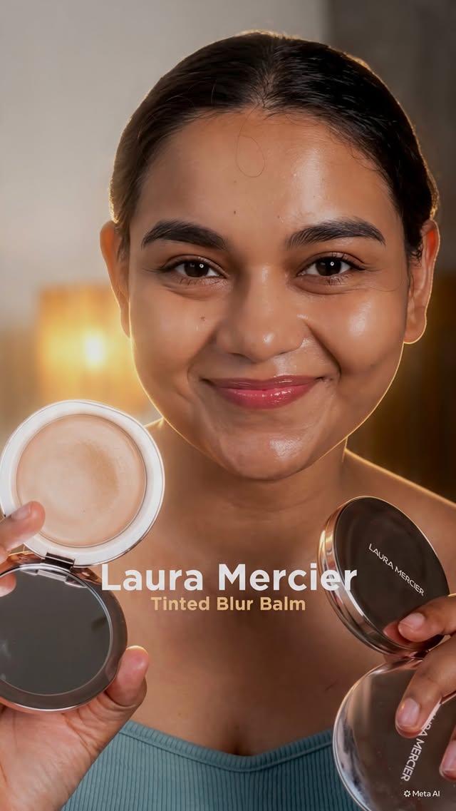 Instagram post by @lovedbymercybivin for LUXASIA. Caption reads: [...] 🔗 Shop @lauramercier on @sephora_india....