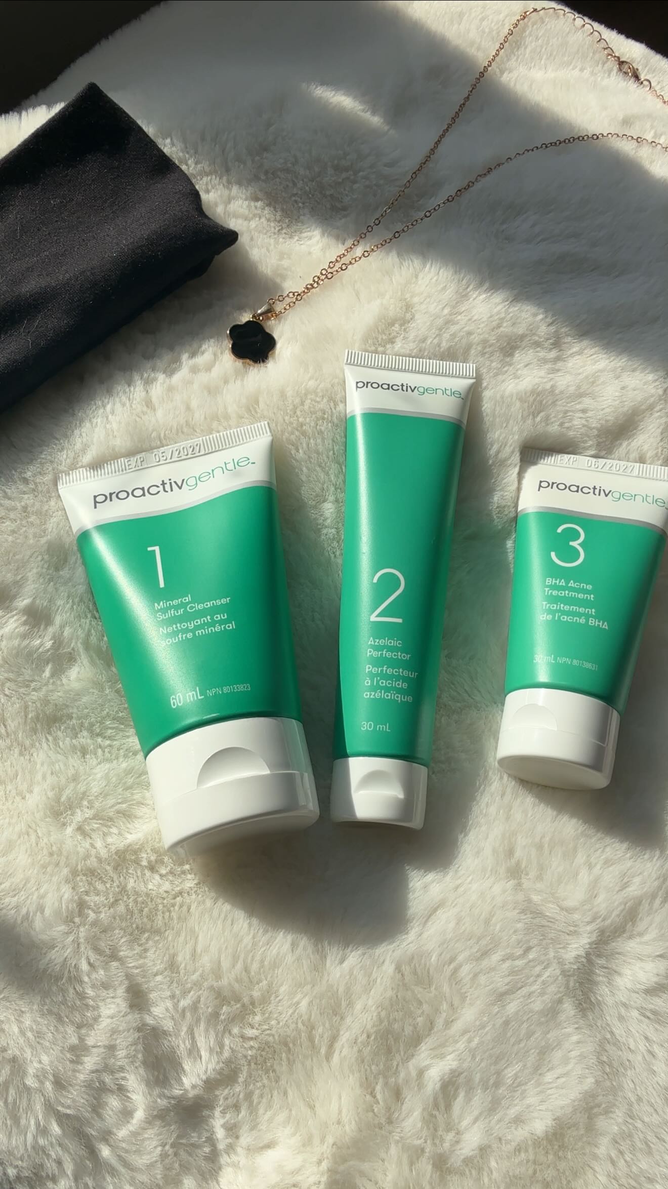 Instagram post by @spglam_ for Proactiv. Caption reads: #giftedbyproactiv @proactiv 

Step1: Cleanse....