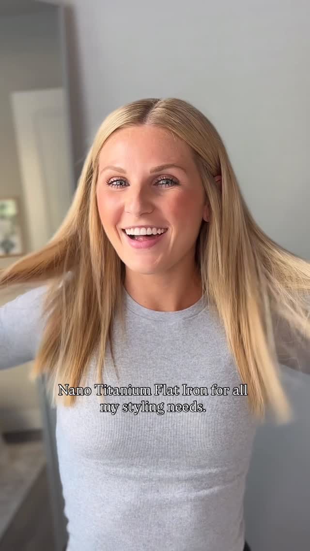 Instagram post by @kenn_hann for BaBylissPRO. Caption reads: I think I just rediscovered my love for straight....