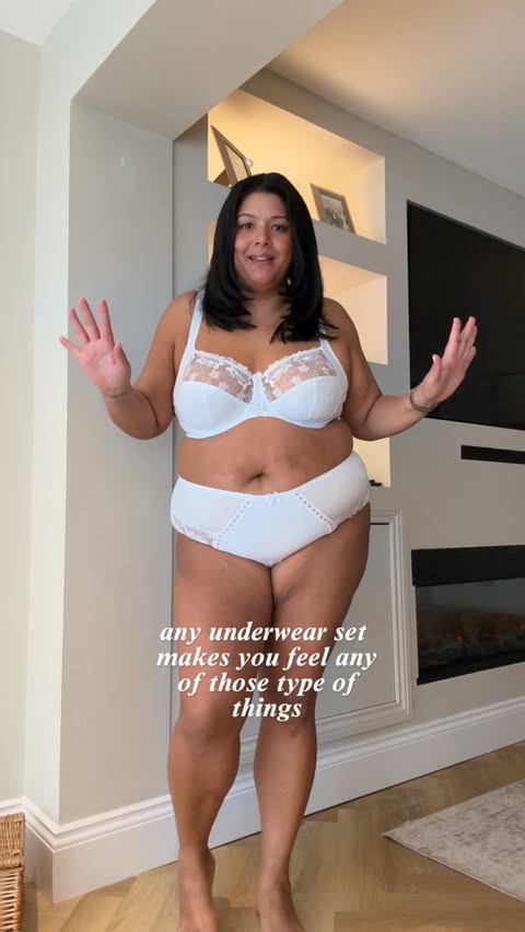 Instagram post by @lux_island for Pour Moi. Caption reads: AD The Sofia from @pourmoiltd WOW! Underwear…....