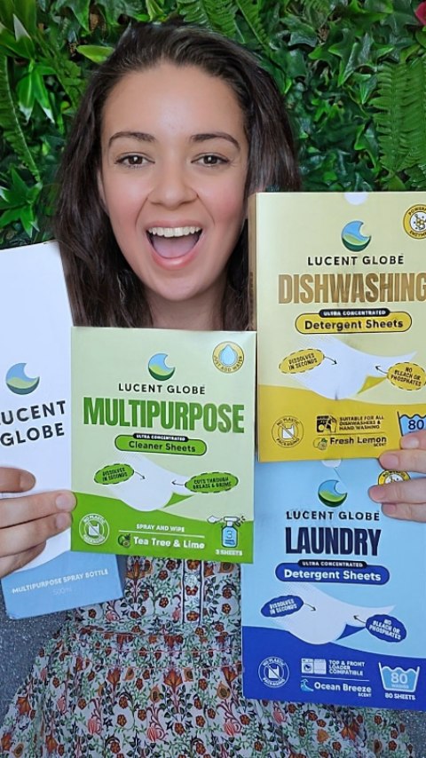 Instagram post by @candyfairy for Lucent Globe. Caption reads: [...] here for it! 🙌 I am obsessed with my....