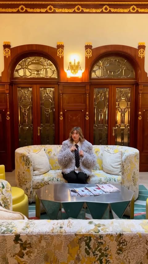 Instagram post by @juliettemainx for W Hotels. Caption reads: Werbung | Short trip recommendation! 4h train ride....