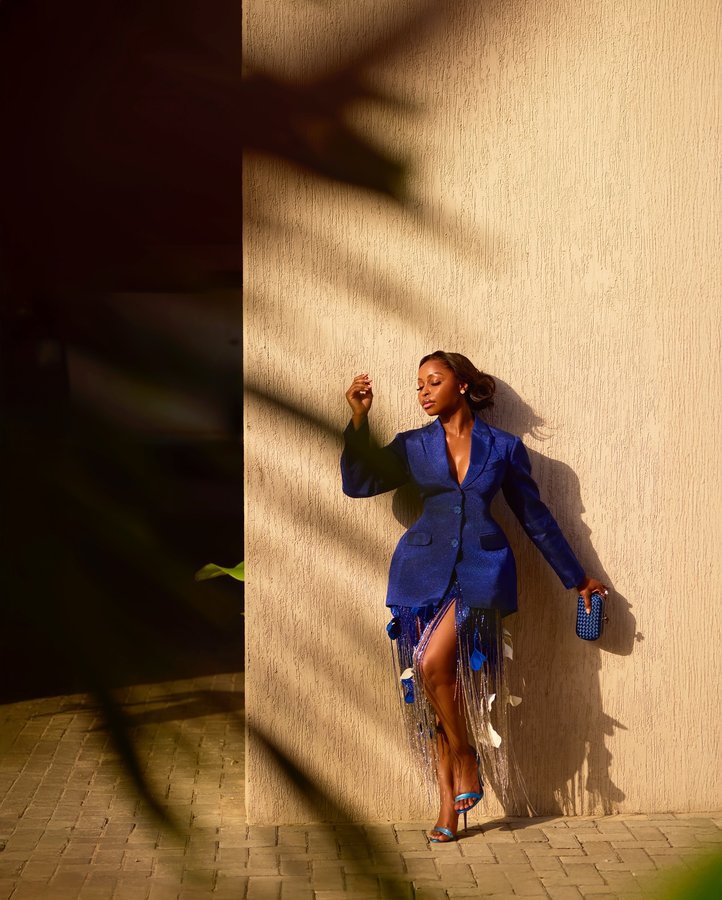 Instagram post by @tubobereni_ for Martell Nigeria. Caption reads: [...] 🥃💗
Happy new month! 🤗

@martellnigeria....