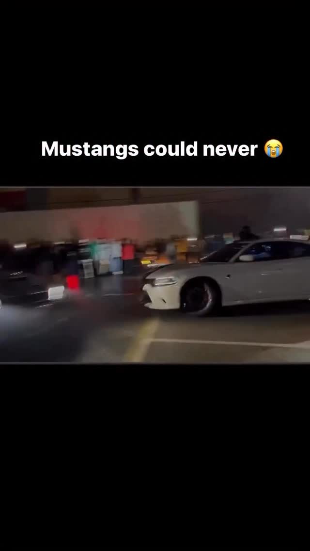 Instagram post by @srtflex for Dodge. Caption reads: @dodgeofficial THIS IS HOW YOU SAVE A HELLCAT....