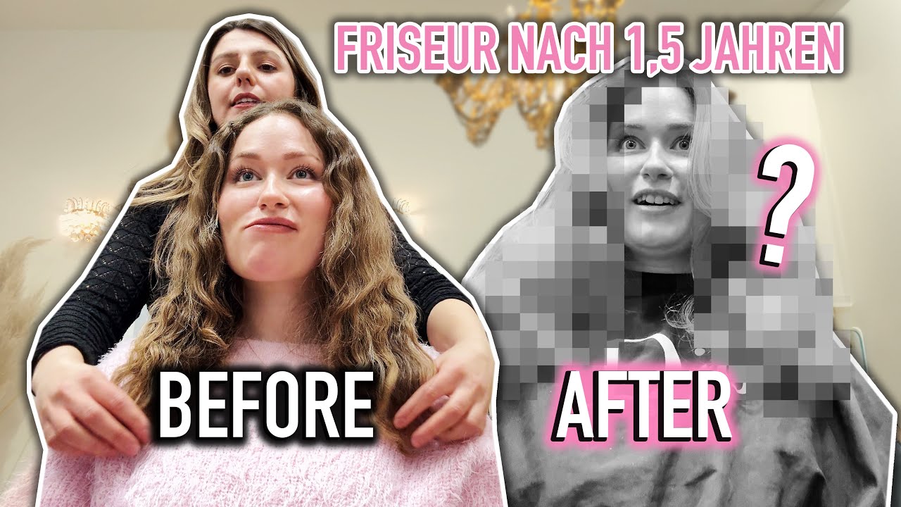 YouTube post by @SonnyLoops for PURELEI. Caption reads: XXL HAAR TRANSFORMATION! | Sonny Loops.