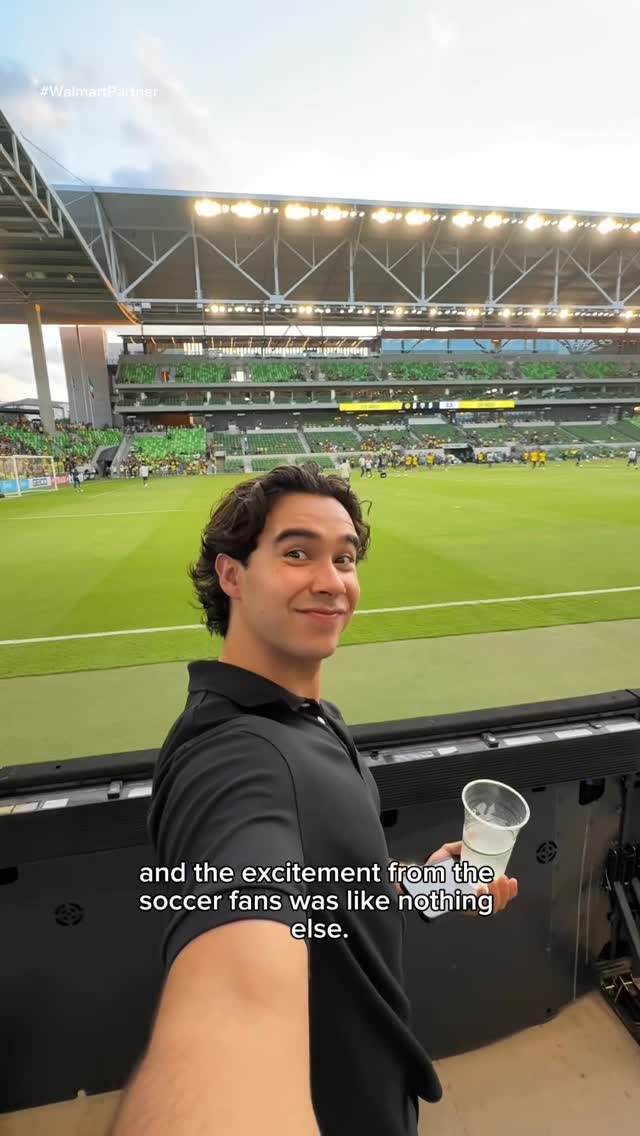 Instagram post by @campuzanoabelardo for Major League Soccer. Caption reads: #WalmartPartner #MLSPartner From gear to game-day....