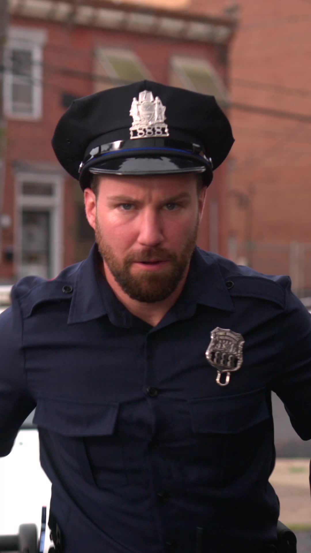 TikTok post by @gregnatetv for Ekster. Caption reads: Cops & Robbers @Ekster®.
