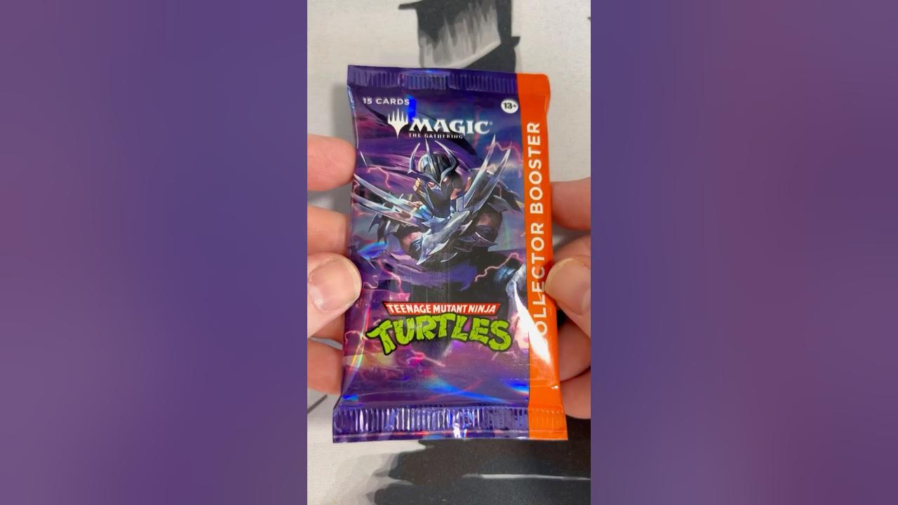 YouTube post by @TOTALmtg for Pufino. Caption reads: NEW $51 Teenage Mutant Ninja Turtles Collector....