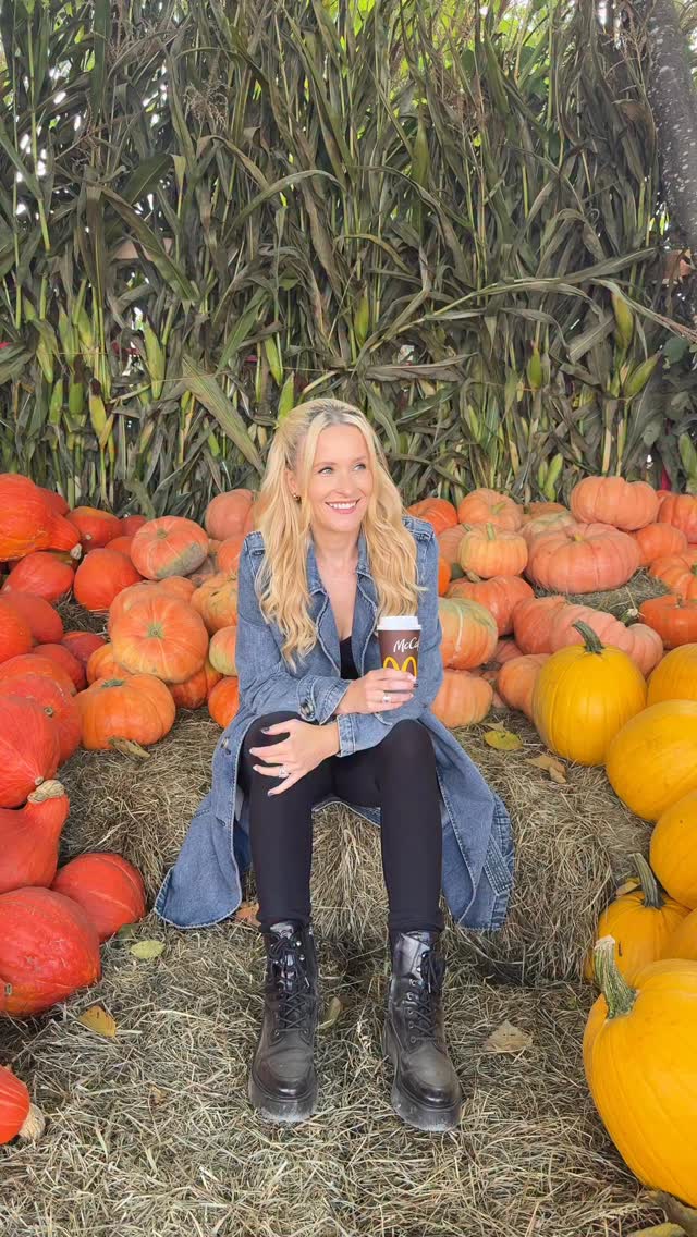 Instagram post by @laura.ullock for McDonald's Canada. Caption reads: [...] coffee at participating @mcdonaldscanada....