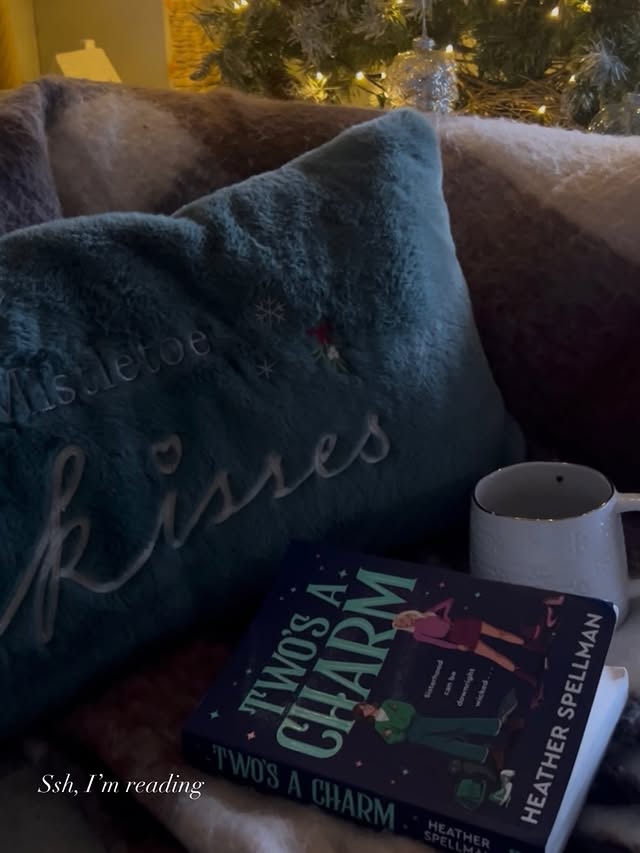 Instagram post by @kerrys_corner for The Influence Room. Caption reads: ✨💜💚 Drink your coffee, read your book, it’s....