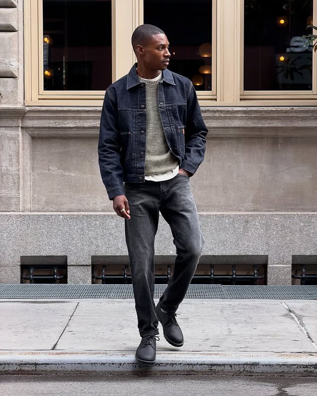 Instagram post by @itsjrue for Madewell. Caption reads: [...] than a crisp Fall and crisper denim....
