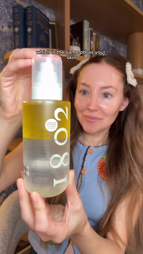 Instagram post by @jillian.gottlieb for Beekman 1802. Caption reads: redness girlies you need this! @beekman1802....