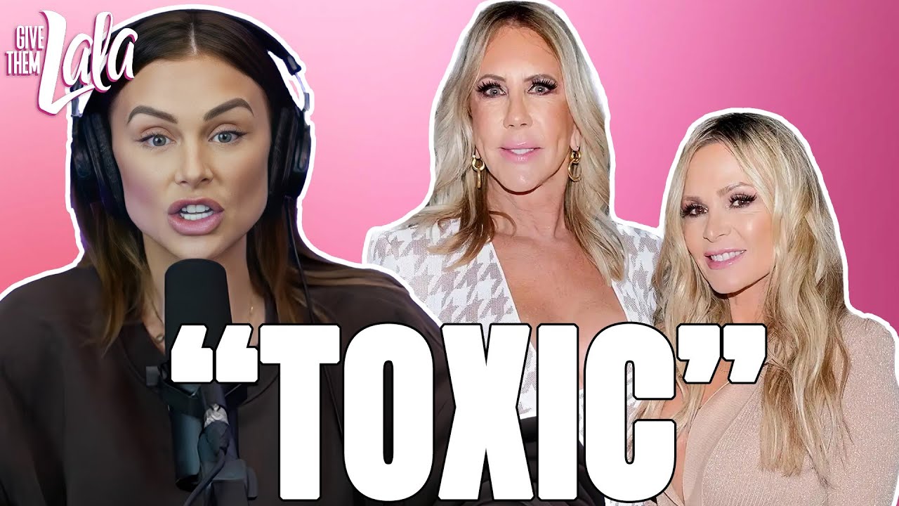 YouTube post by @GiveThemLalaPodcast for Earth Breeze. Caption reads: The OG Of The OC, Vicki Gunvalson.