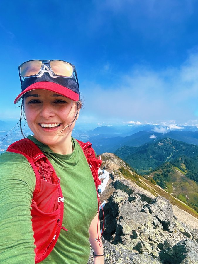 Instagram post by @willow_faith for Smartwool. Caption reads: I will always remember summer 2025 as one of the....