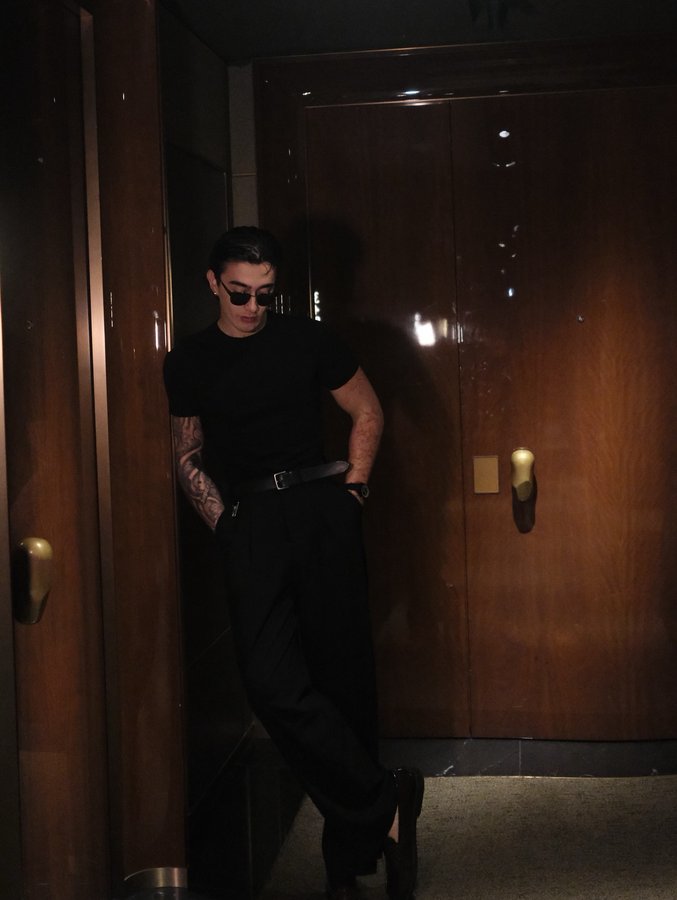 Instagram post by @cadulindner for Montblanc. Caption reads: .