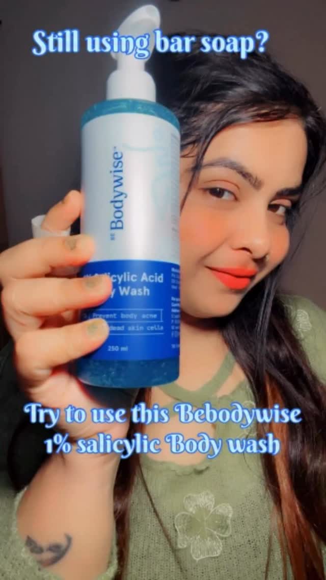 Instagram post by @pragati6924 for Be Bodywise. Caption reads: Strawberry skin ka full stop 🍓❌ #bebodywise....