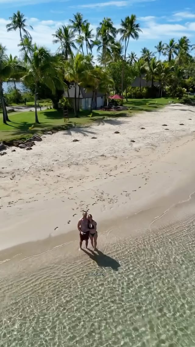 Instagram post by @britcunningham_ for Shangri-La. Caption reads: [...] a special getaway, can’t recommend....