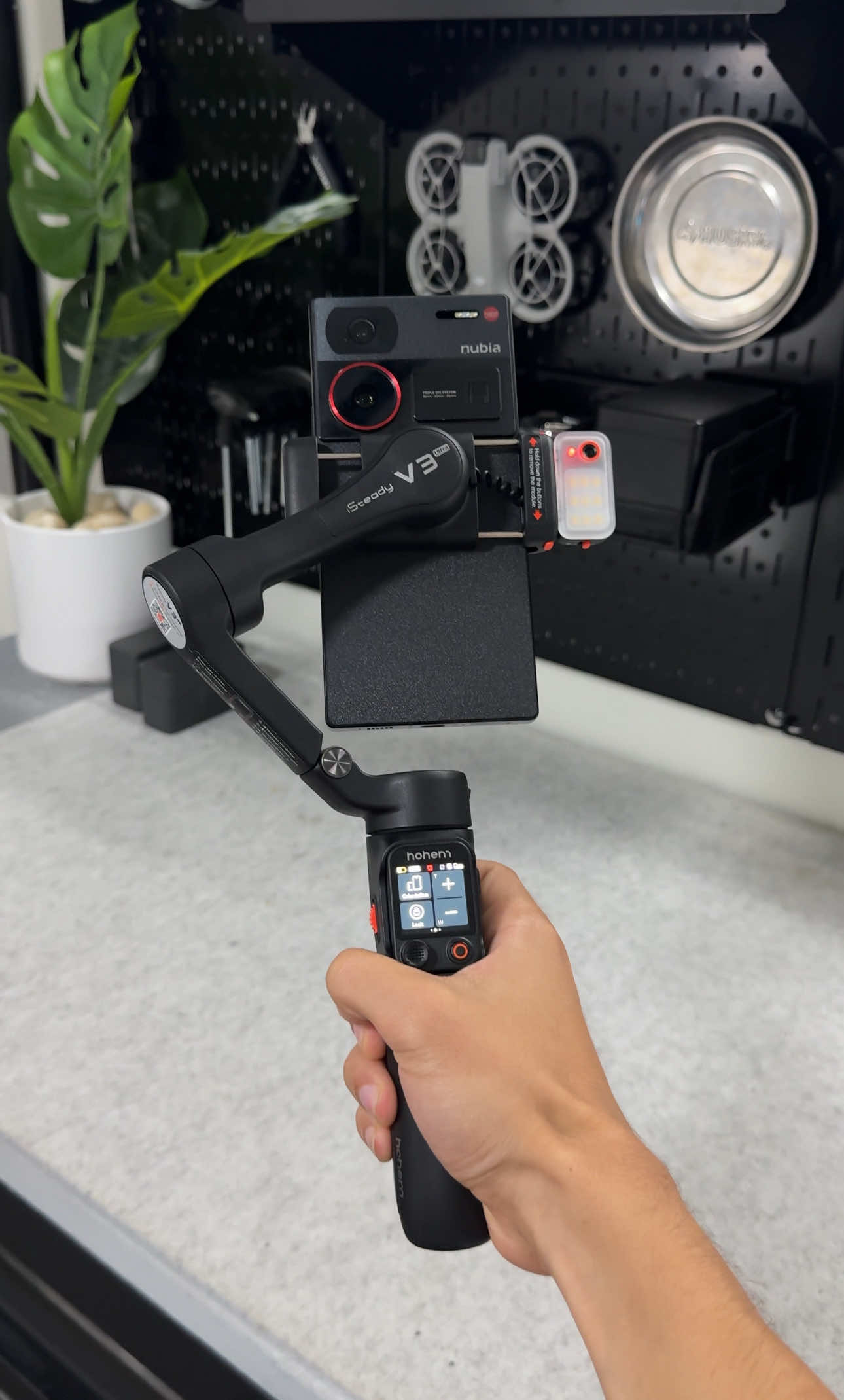 TikTok post by @.hypey for Hohem. Caption reads: [...] to be the most smoothest one I have ever....