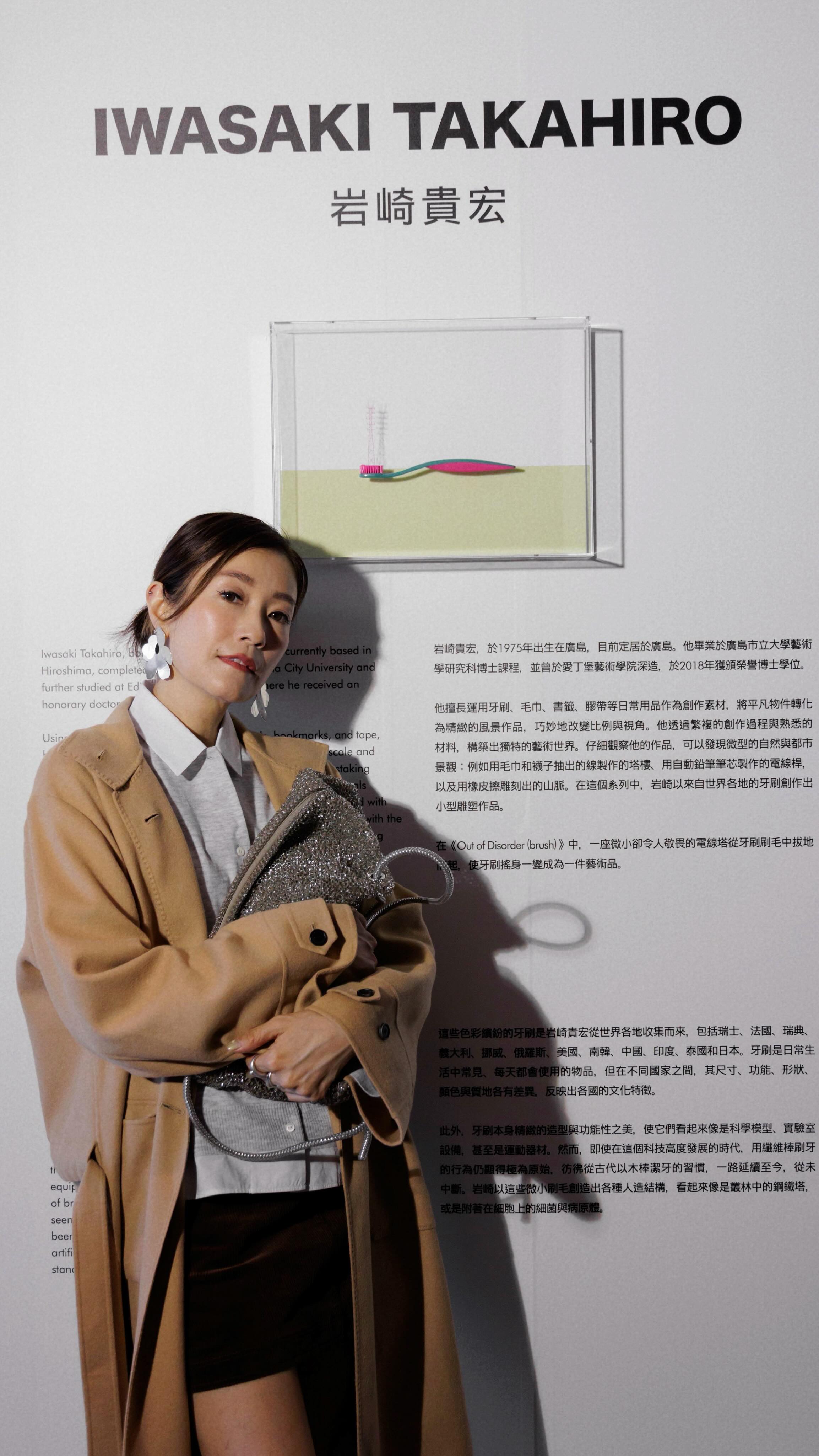 Instagram post by @nicolacheungyoung for Anteprima. Caption reads: At the ANTEPRIMA SS26 preview and met the featured....