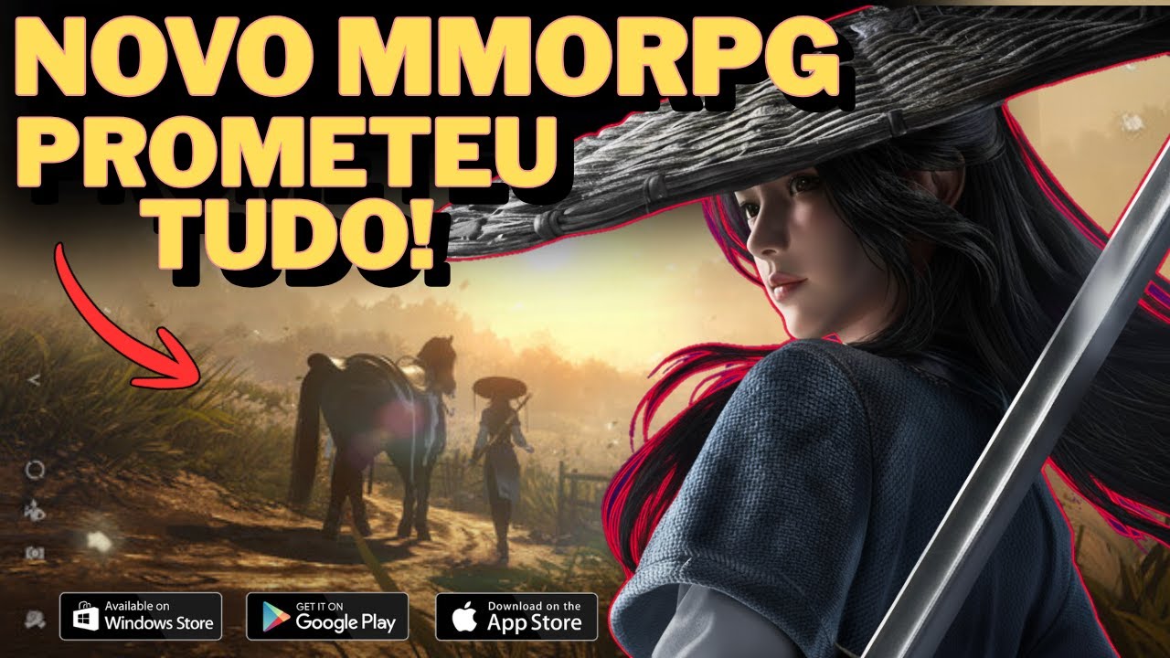 YouTube post by @AndroidZeiroGamer for FIFINEMICROPHONE. Caption reads: NEW MMORPG SWORD OF JUSTICE PROMISES TO REDEFINE....