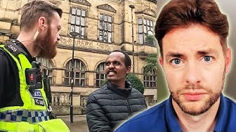 YouTube post by @PrisonPlanetLive for Tiege Hanley. Caption reads: They Caught Him In The Act.