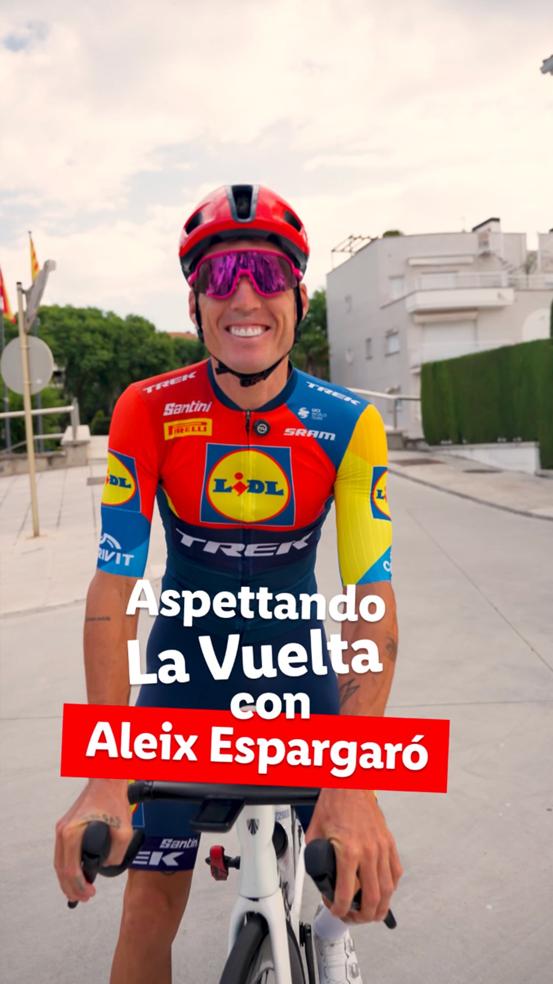 Instagram post by @aleixespargaro for Lidl CZ. Caption reads: Come te la cavi con lo spagnolo? 🇪🇸 Oggi....