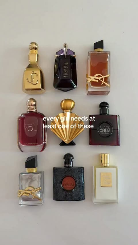 Instagram post by @carrieanne_ for NINA RICCI. Caption reads: Which one do you have? 💫 gifted - #fragrance....