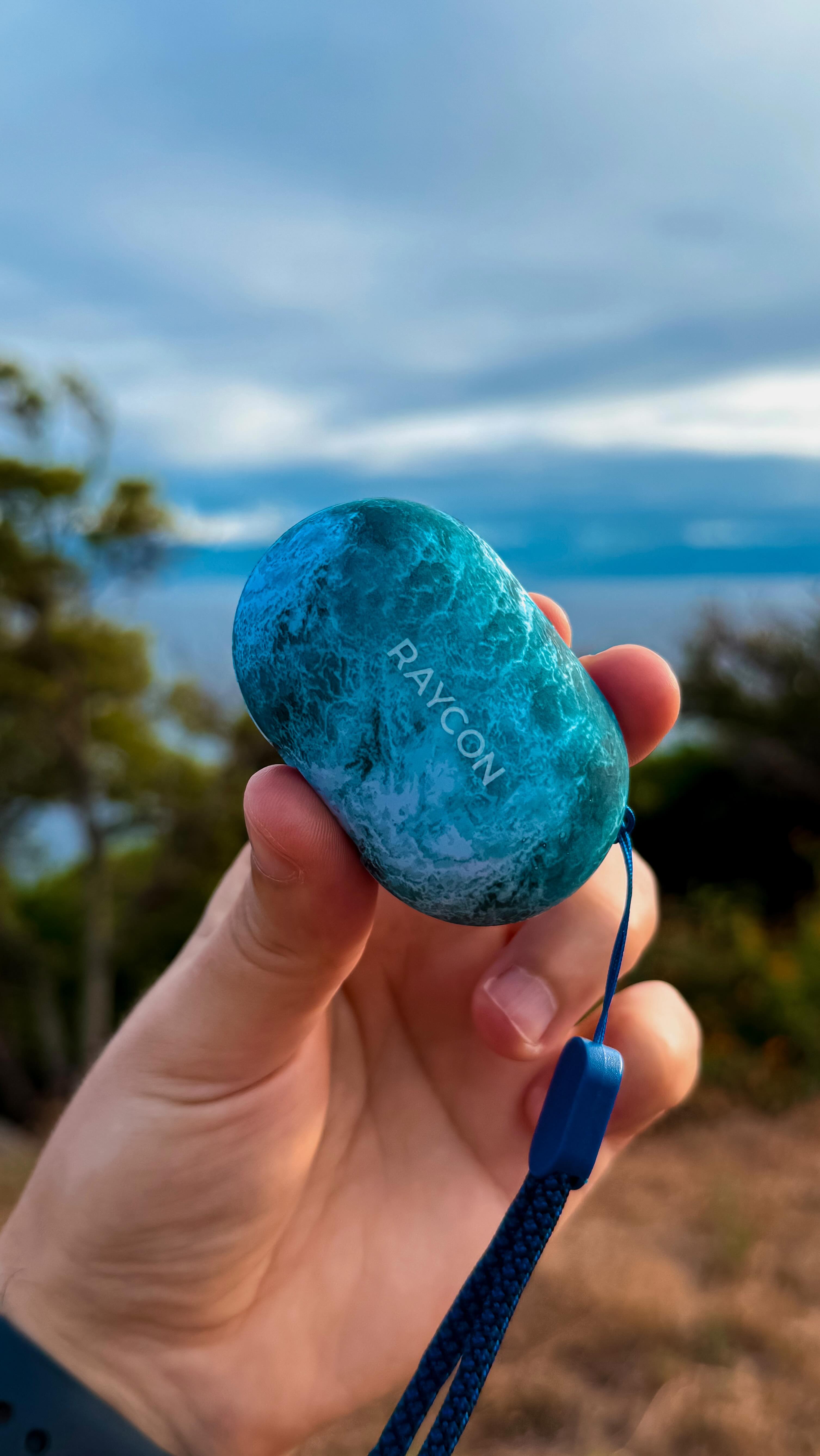 Instagram post by @mrjasonsantos for Raycon. Caption reads: Noise? What noise? 🎧 Raycon’s Everyday Earbuds....