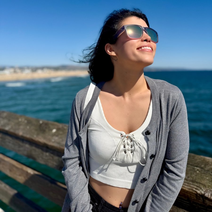 Instagram post by @blazinasianjenntravel for Tifosi Optics. Caption reads: [...] weekend? 📍Newport Beach, California....