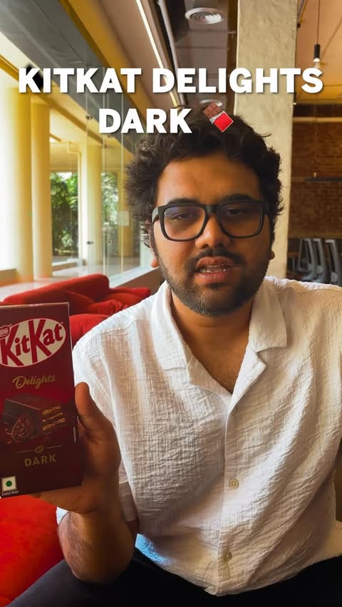 Instagram post by @dayamaged for KITKAT. Caption reads: [...] dark excuse hi soch loon? #HaveABreak....