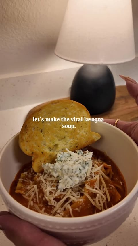 Instagram post by @judy_atiga for Kettle & Fire. Caption reads: Making lasagna soup tonight using Kettle & Fire....