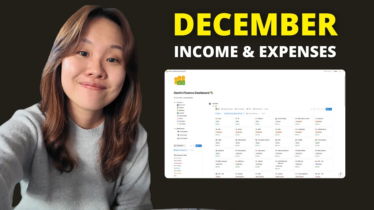 YouTube post by @DemiZhuang for Longbridge. Caption reads: [...] finances here ➡️ 🙂 Sponsor: LongBridge SG....