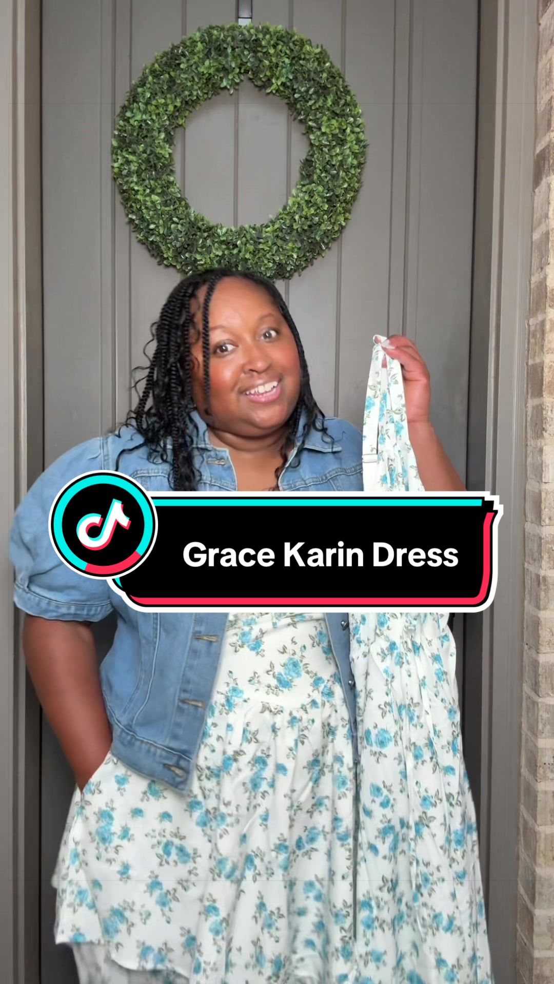 TikTok post by @1_shan for Grace Karin US Shop. Caption reads: [...] #styleinspo #dealsforyoudays @Grace Karin US....