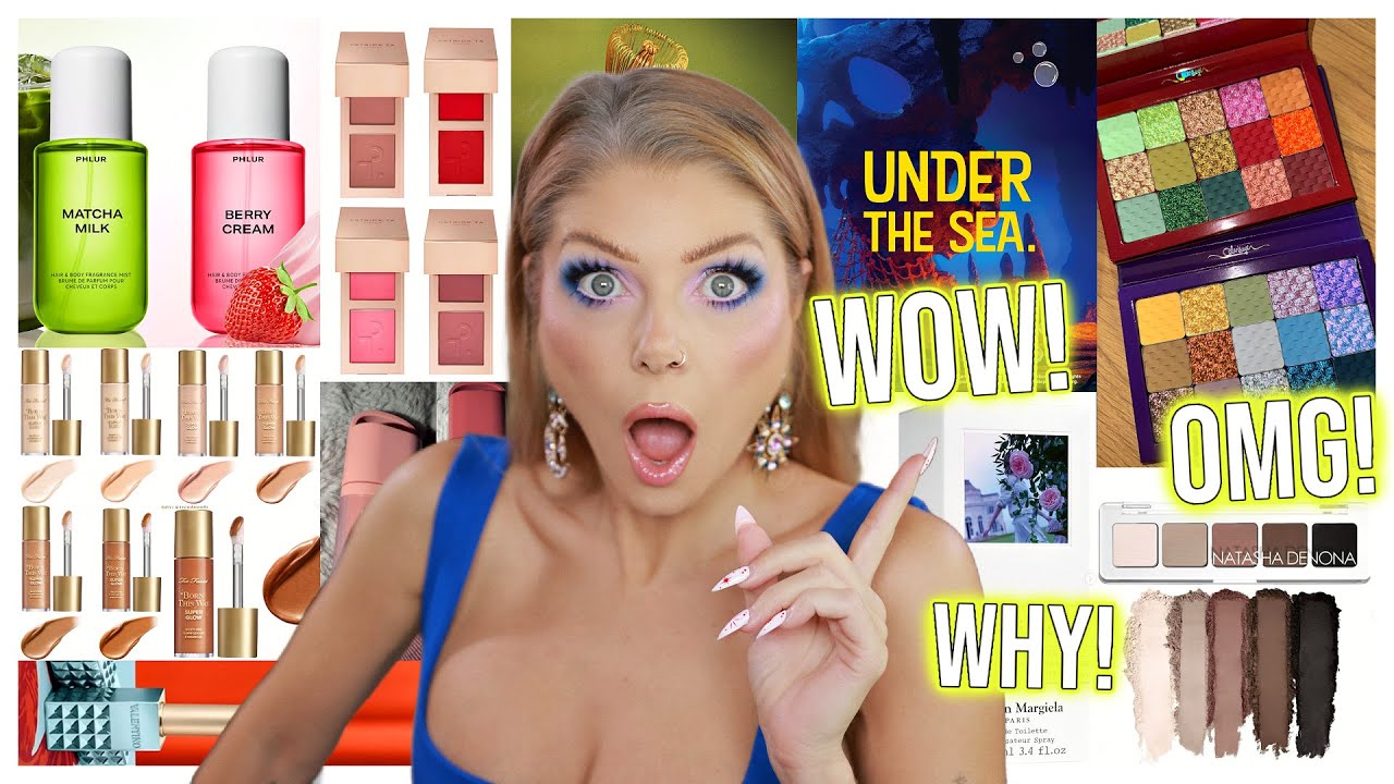 YouTube post by @AngelicaNyqvist for Adept Cosmetics. Caption reads: THE BRAND ACTUALLY LISTENED! | New Makeup Releases....