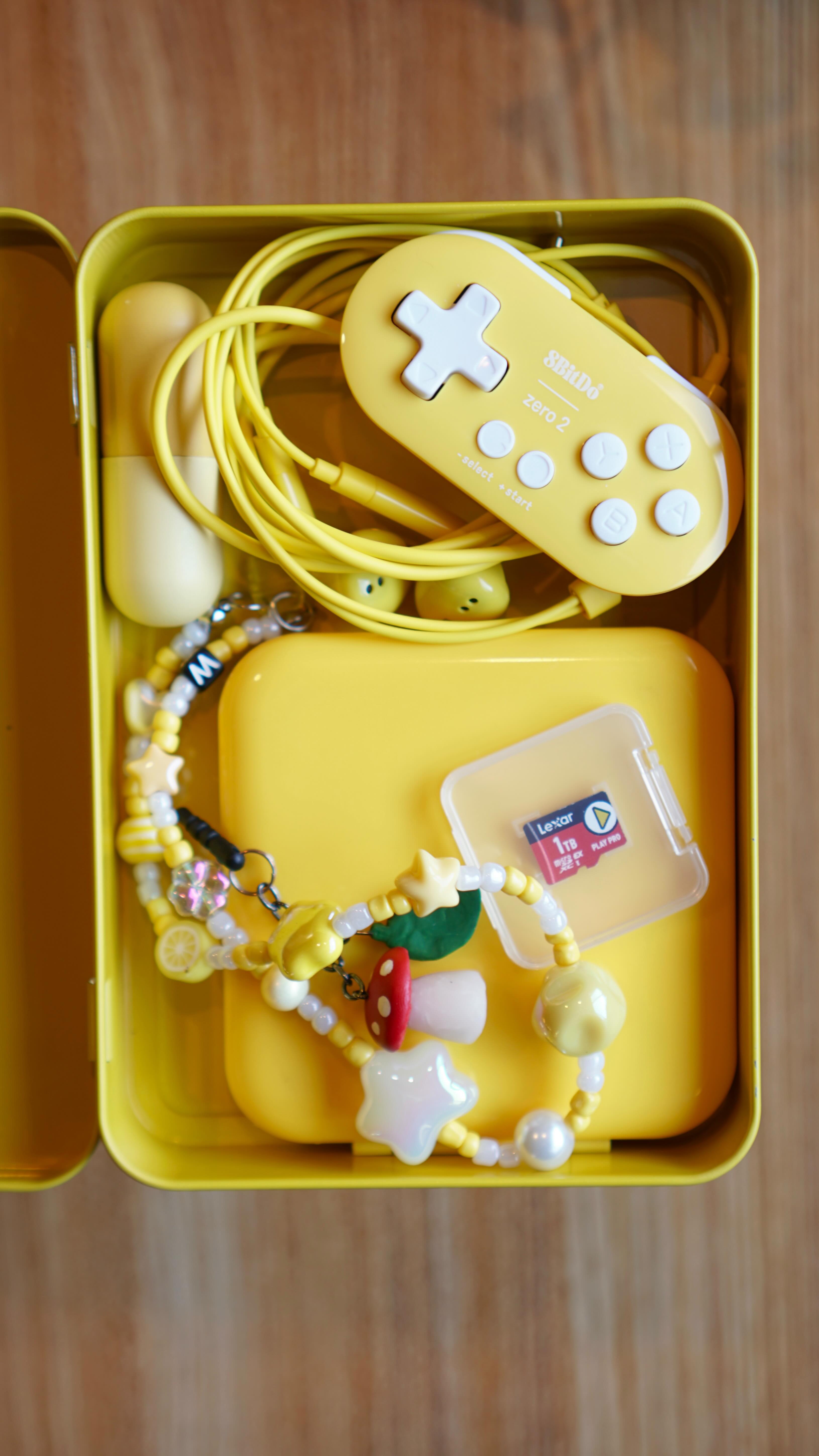 Instagram post by @gaminginyellow for Lexar. Caption reads: You can’t fully accessorize your Switch without a....