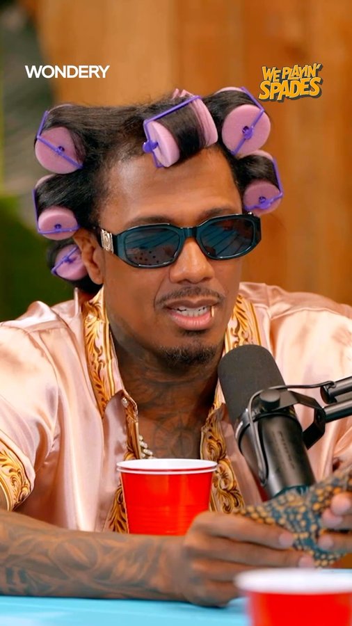 Instagram post by @nickcannon for Wondery. Caption reads: [...] on YouTube! @therealcourtneybee....