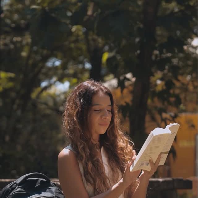 Instagram post by @benafshasoonawalla for Skybags. Caption reads: Trek trails or city streets I’ve got my essentials....