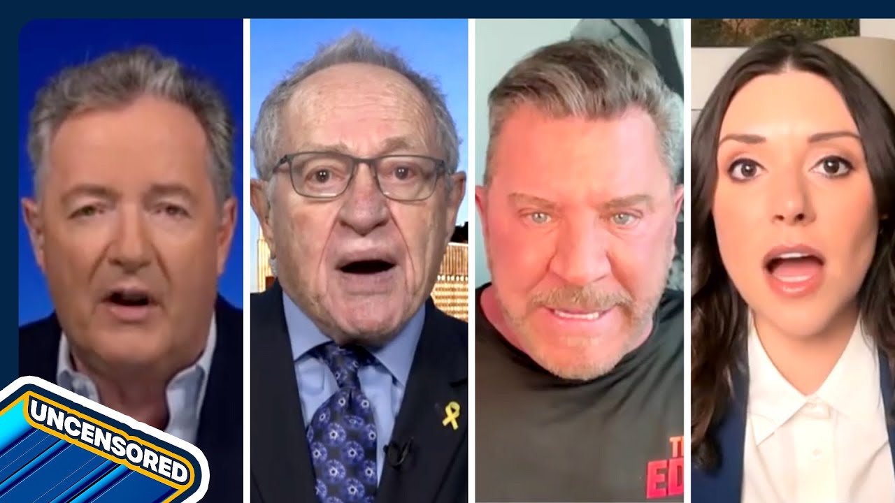 YouTube post by @PiersMorganUncensored for ExpressVPN. Caption reads: “I KNOW What's In Those Documents! I Want Them....