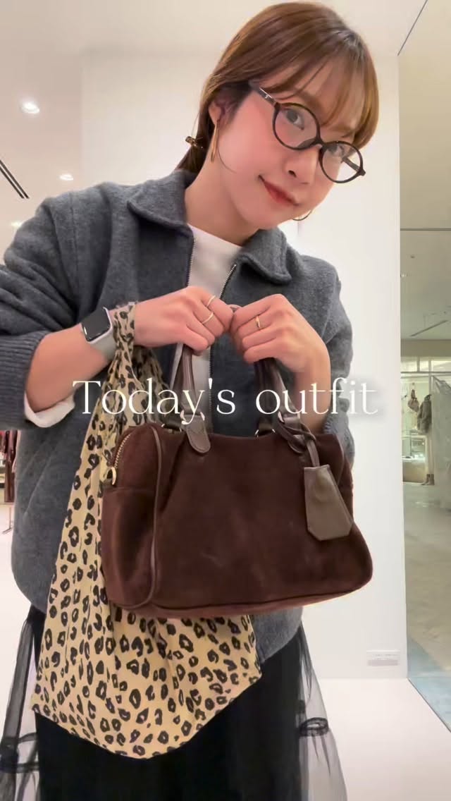 Instagram post by @wg_togashi for BAGGU. Caption reads: Today's outfit....