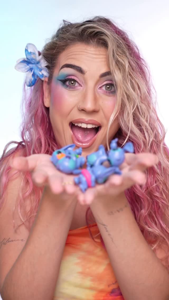 Instagram post by @nuria.adraos.makeup for Just Play. Caption reads: *publi 💕 Nena! @JustPlayProducts ha sacado estos....