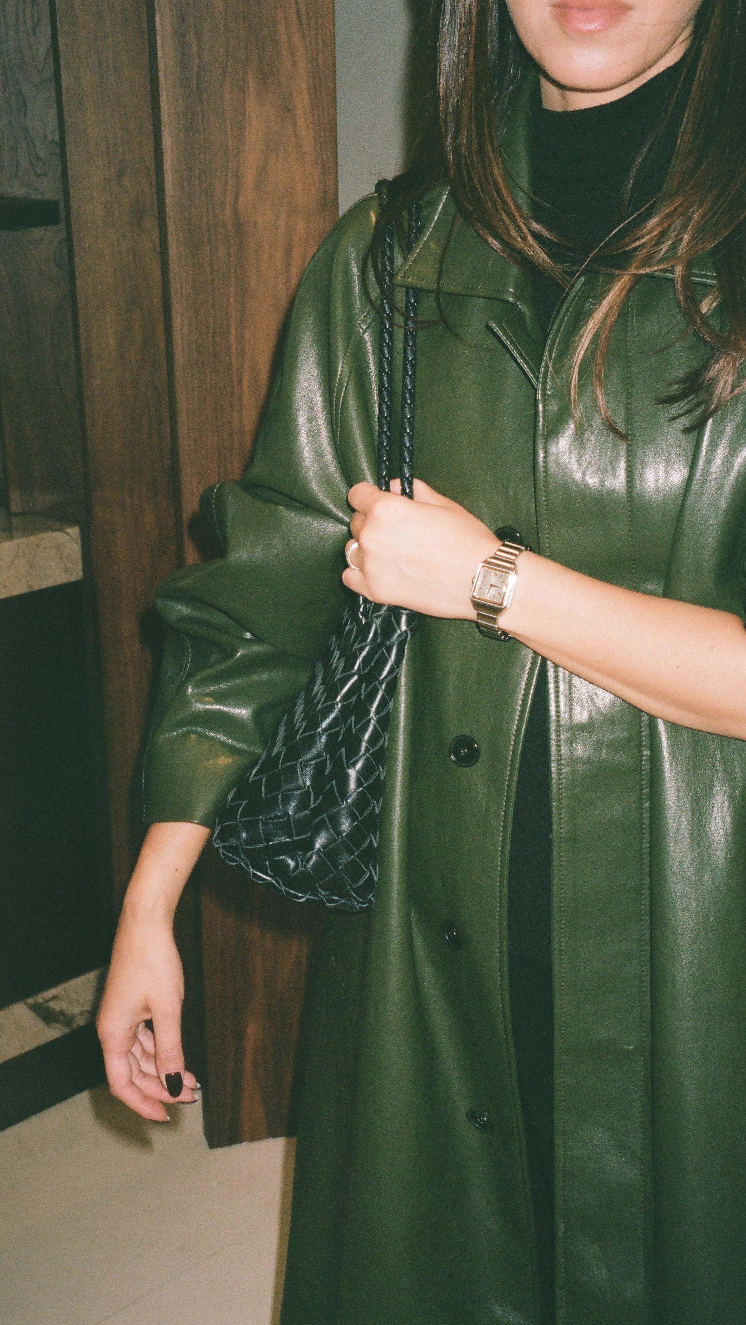 Instagram post by @taniasarin for Movado. Caption reads: A good watch always takes a look from casual to....