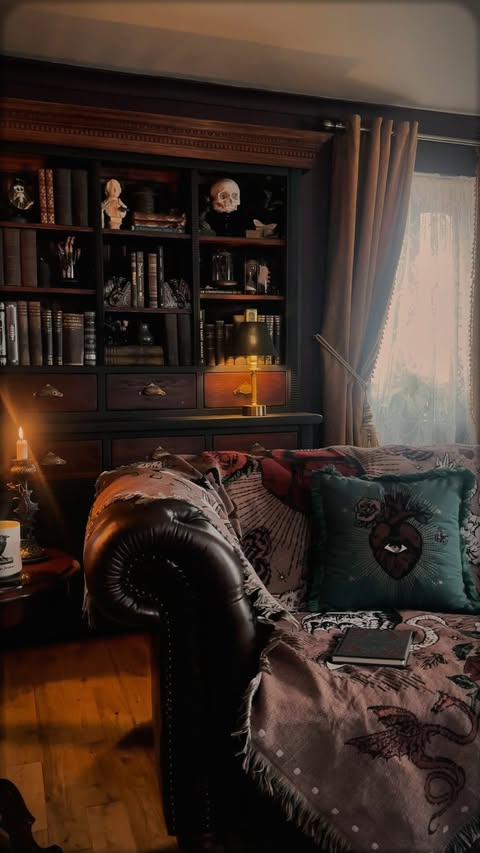 Instagram post by @casaardolino for DISTURBIA. Caption reads: reading with no interruptions 🕯️ @disturbia PR My....