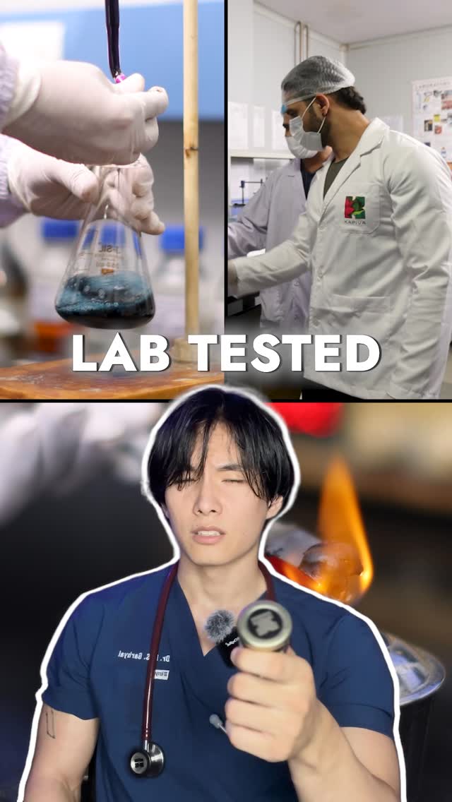 Instagram post by @fitdrgarbyal for Kapiva. Caption reads: [...] be low t3stost3ron3 holding you....