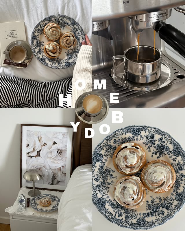Instagram post by @lifestyle.debi for Desenio. Caption reads: cozy homebody interior: @desenio use CCDEBI45 to....