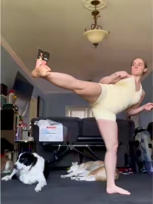 TikTok post by @edenwilliamskarate for Legion Supplements. Caption reads: love my @Legion Supplements electrolytes (fruit....
