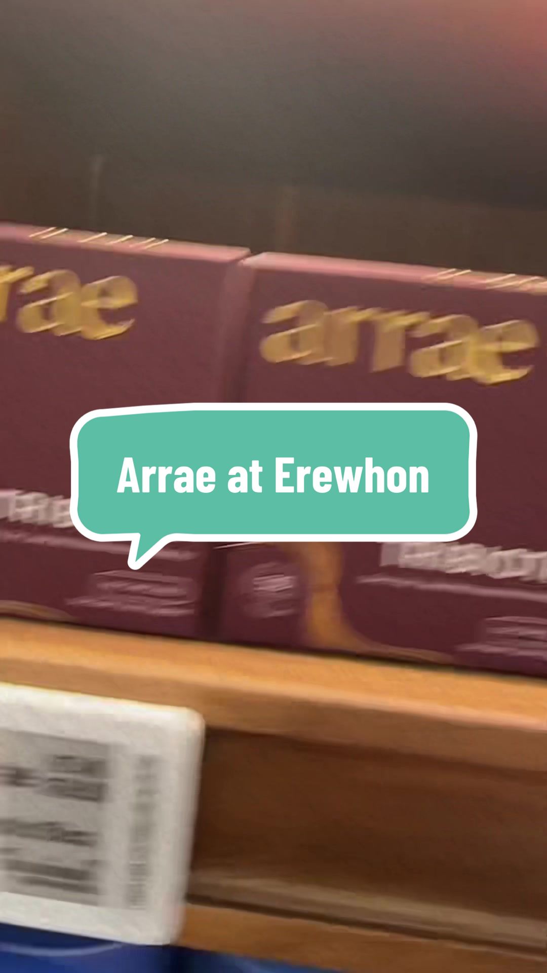 TikTok post by @itsrachelcore for Arrae. Caption reads: Arrae supplements are way more [...].