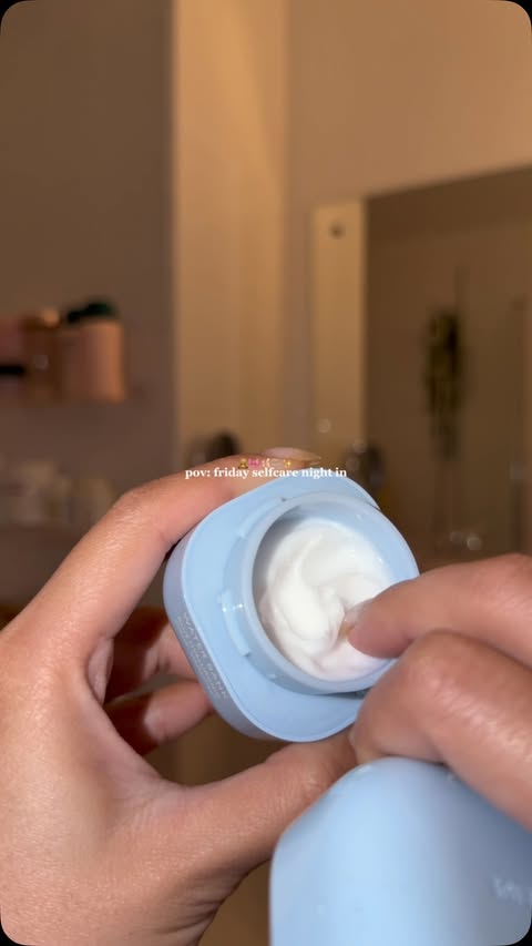 Instagram post by @rachel.coolilac for Laneige. Caption reads: [...] shower gel @anua_global lip balm @laneige_uk....