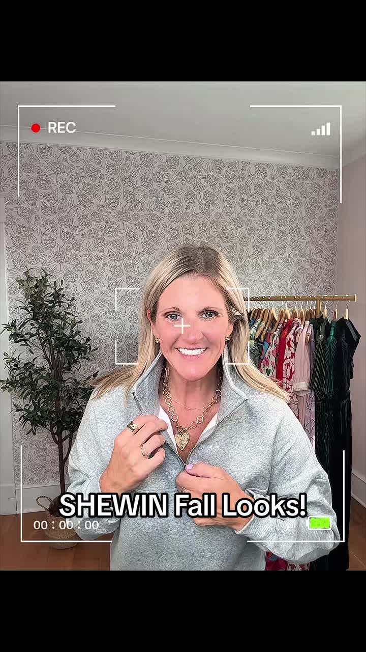 TikTok post by @saramarie982 for Shewin Official US. Caption reads: Check out SHEWNs Fall looks! So perfect....