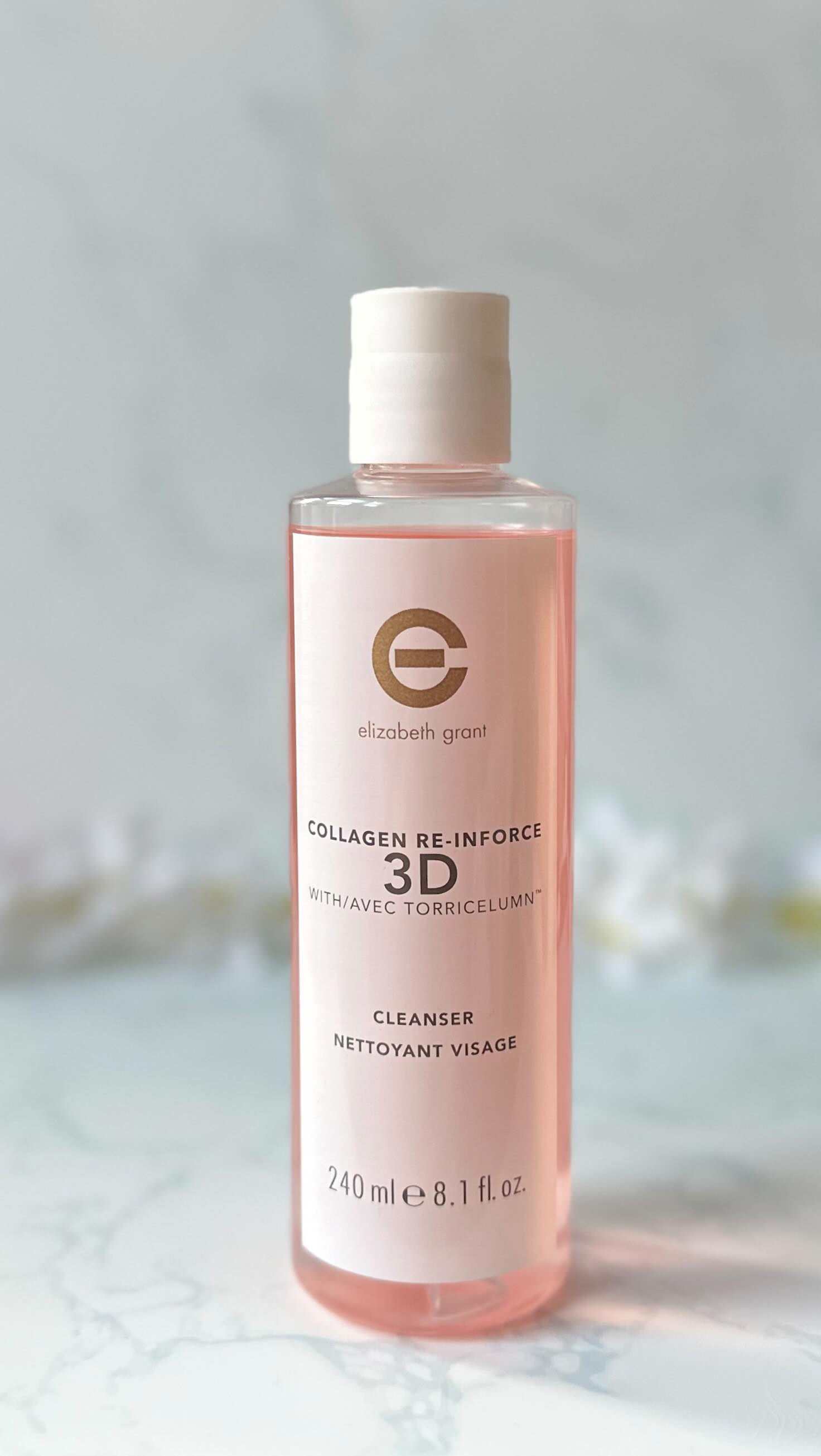 Instagram post by @glambyghiz for Elizabeth Grant. Caption reads: Elizabeth Grant is a Canadian luxury skin care....